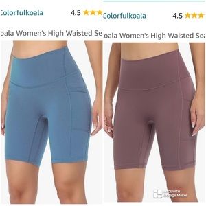 Colorfulkoala Biker Shorts Bundle